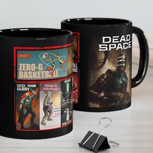 11oz Black Mug For Gamer Desk Decor For Shelves Gift For Gamer Girl Gamer Dad Gift For Coffee Lovers Gameroom Decor Gaming Mug