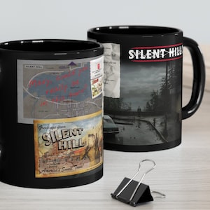 11 Unzen schwarzer Becher für Gamer Schreibtisch Dekor für Regale Halloween Becher Geschenk für Gamer Girl Gamer Dad Geschenk Tassen für ihn Horror Becher