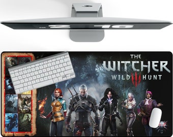 Large Desk Mat For Gamer Desk Decor Gift For Gamer Girl Gifts PC Gamer Gifts XL Mouse Pad Gaming Desk Pad Mat Gameroom Decor