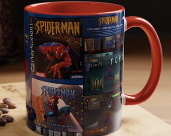 Accent Coffee Mug For Gamer Coffee Mug For Coffee Lover Retro Gaming Decor For Shelf Gift For Gamer Dad Gameroom Decor