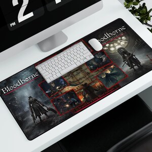 Large Desk Mat Gaming Mousepad XL Mouse Pad For Desk Gaming Desk Pad Gothic Mousepad Gamer Girl Gifts PC Gamer Gifts For Gamers