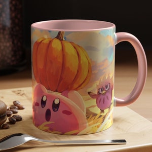 Cute Accent Coffee Mug Kawaii Coffee Mug Kawaii Room Decor For Bedroom Shelf Decorations Video Game Gift For Gamer Room Decor For Girl