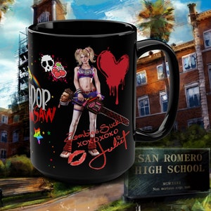 15oz Black Mug For Gamer Girl Gifts For Gamer Girl Gameroom Decor For Shelf Gaming Decor Desk Gift Kawaii Coffee Mug Gift