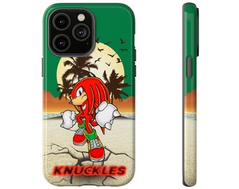 Tough Phone Cases Cartoon Phone Case iPhone 11 12 13 14 Pro Max Galaxy S23 Plus Case Anime Phone Case Cute Case Sonic Knuckles The Echidna