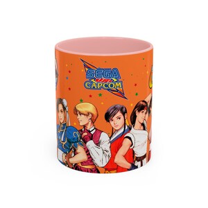 Accent Coffee Mug For Gamer Desk Decor For Shelf Gameroom Decor Retro Gaming Decor Gaming Mug For Coffee Lover Gift Mug image 7