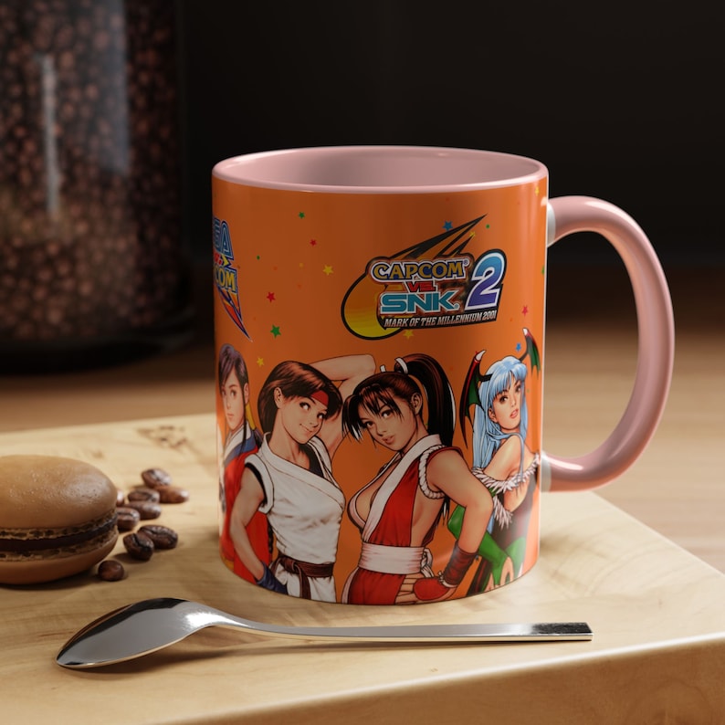 Accent Coffee Mug For Gamer Desk Decor For Shelf Gameroom Decor Retro Gaming Decor Gaming Mug For Coffee Lover Gift Mug image 6