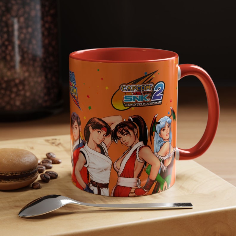 Accent Coffee Mug For Gamer Desk Decor For Shelf Gameroom Decor Retro Gaming Decor Gaming Mug For Coffee Lover Gift Mug image 4