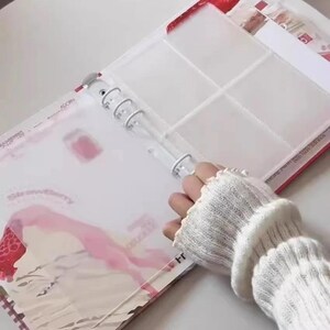 Strawberry Themed Photocard Binder A5 | Kpop Thai BL Gamer collection binder image 5