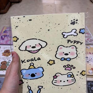 Strawberry Themed Photocard Binder A5 | Kpop Thai BL Gamer collection binder Puppy Binder
