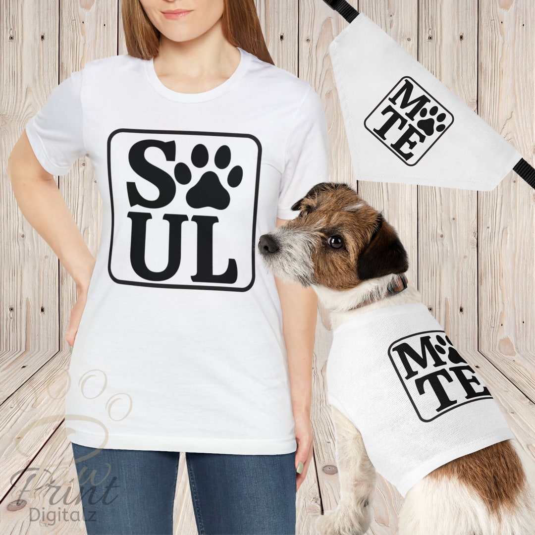 Matching Dog and Owner Shirts Dog and Mom Matching Tshirts Matching