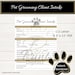 Groomer Forms Client Intake Form Pet Grooming Record Grooming Business ...