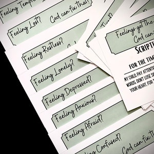 Uplifting Scripture Cards: Christian Encouragement, Self-Care Gift