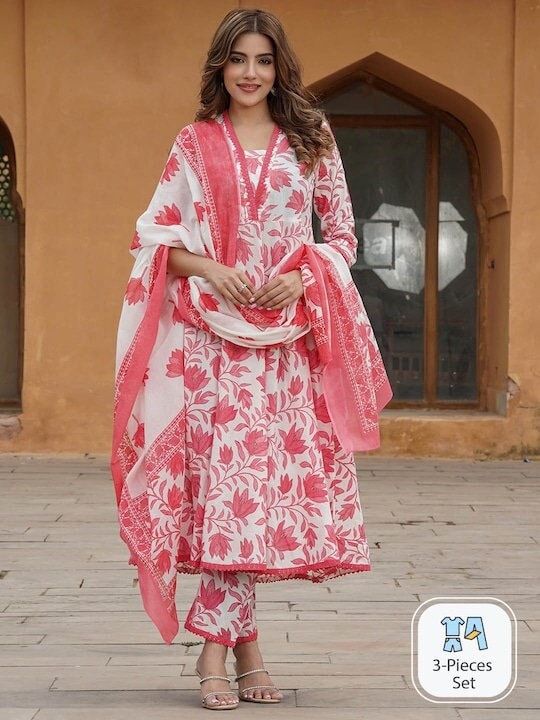 Cotton punjabi suits sale