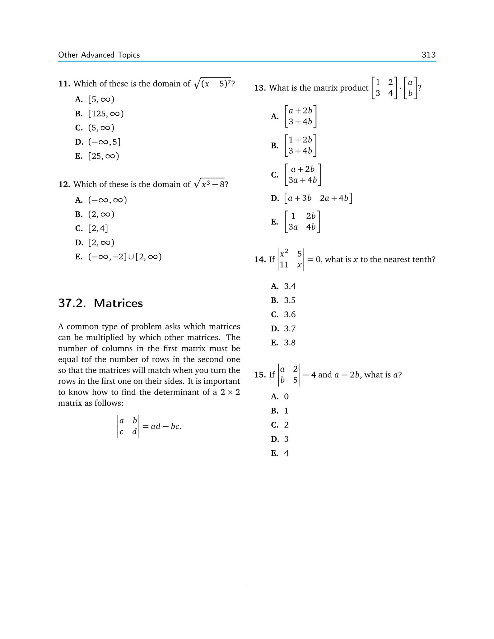 Advanced Math ACT: A Must Have If Going for 30+ (the Most Advanced ...