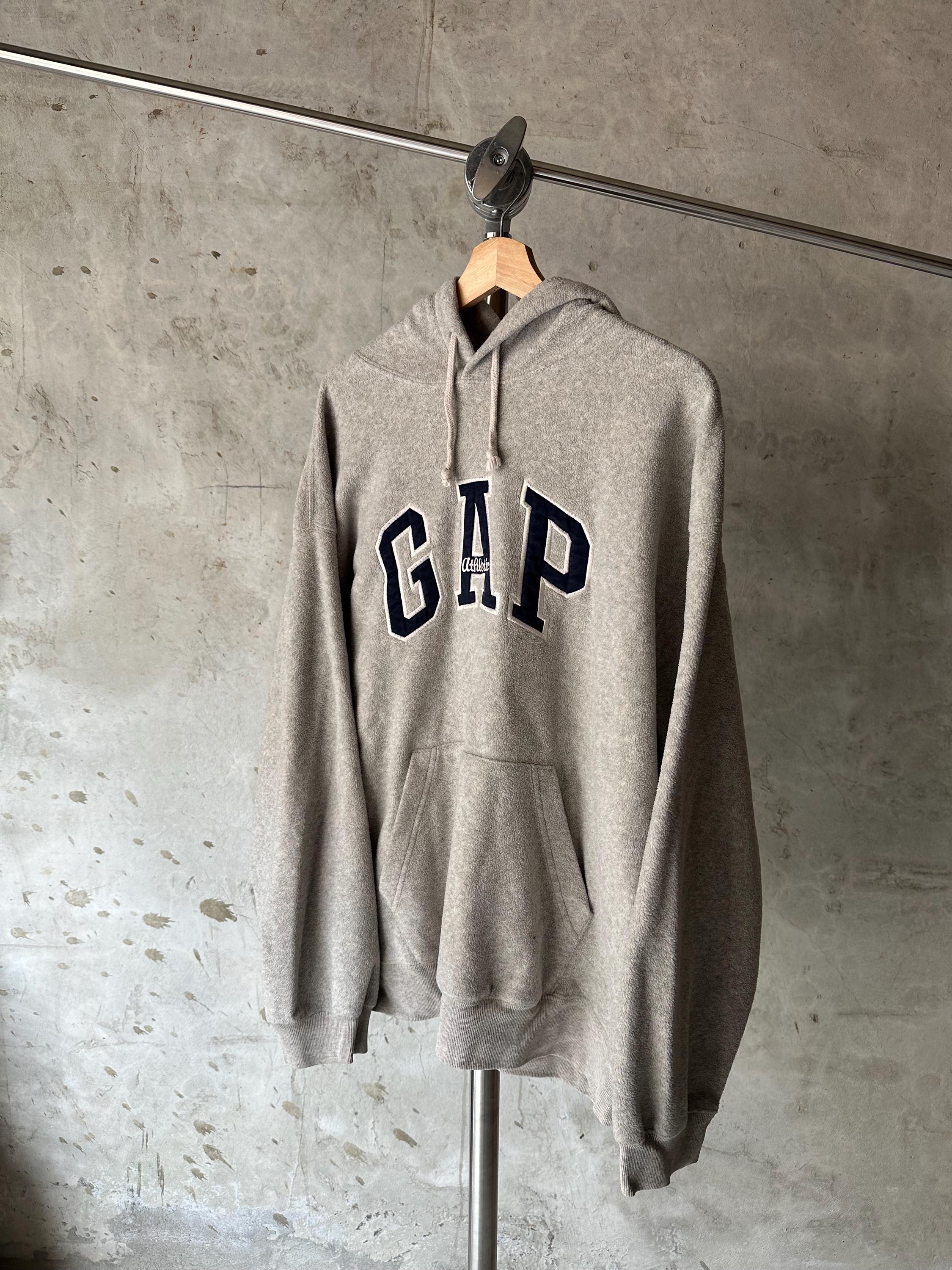archive old gap hoodie 00s 90s y2k 短丈 GAP Vintage Fleece Sweatshirt Hooded Mens S Yellow Hoodie