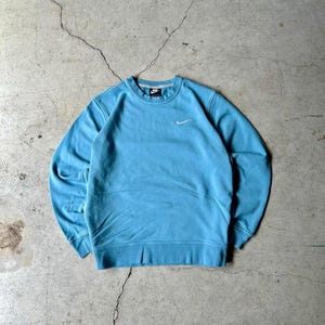baby blue nike sweatshirt
