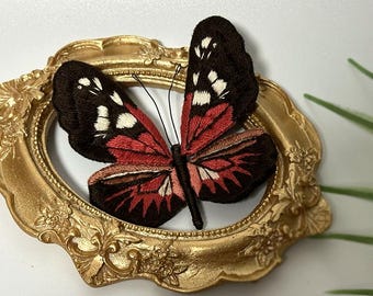 Butterfly Embroidery Kit: DIY Beginner Needlecraft, Stress Relief