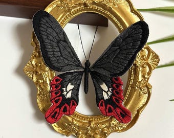 Butterfly Embroidery Kit: DIY Beginner Needlecraft, Stress Relief, Video Tutorial