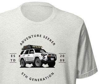 4Runner TRD Off-Road 5th Gen T-Shirt: Adventure Seeker