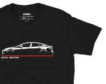Model S P100D P85 P90D PLAID PERFORMANCE EV Electric Men's T-Shirt