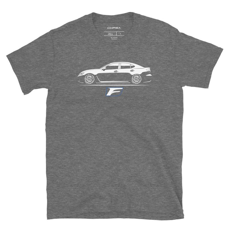 ISF RCF F Sport RC350 IS350 Embroidered Men's T-Shirt
