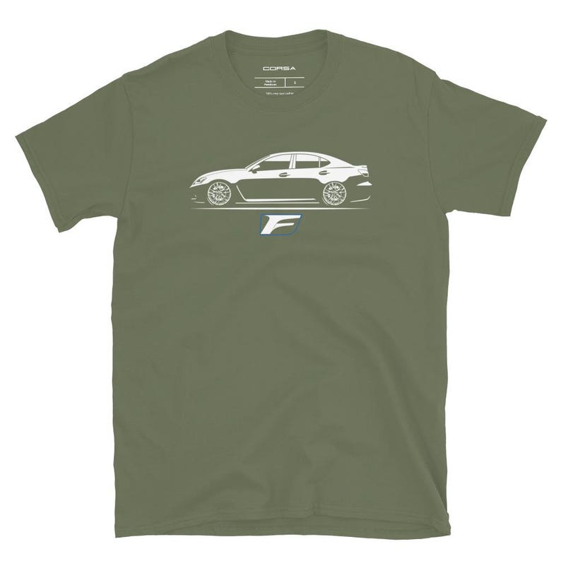 ISF RCF F Sport RC350 IS350 Embroidered Men's T-Shirt
