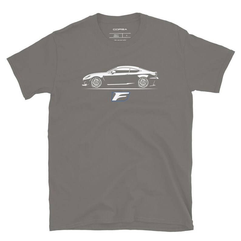 RCF ISF F Sport RC350 IS350 Embroidered Men's T-Shirt