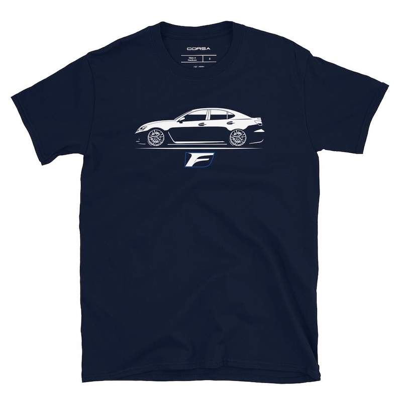 ISF RCF F Sport RC350 IS350 Embroidered Men's T-Shirt