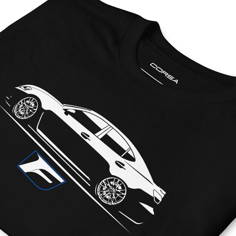 ISF RCF F Sport RC350 IS350 Embroidered Men's T-Shirt