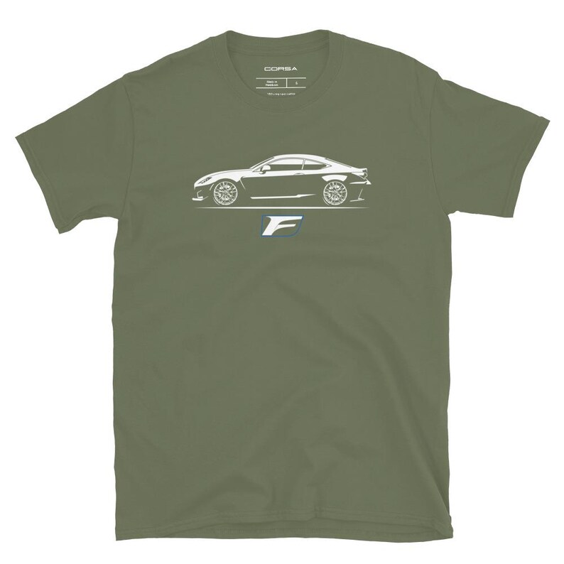 RCF ISF F Sport RC350 IS350 Embroidered Men's T-Shirt