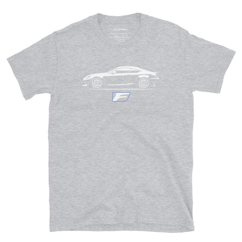 RCF ISF F Sport RC350 IS350 Embroidered Men's T-Shirt