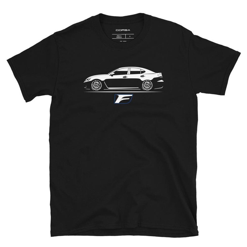 ISF RCF F Sport RC350 IS350 Embroidered Men's T-Shirt