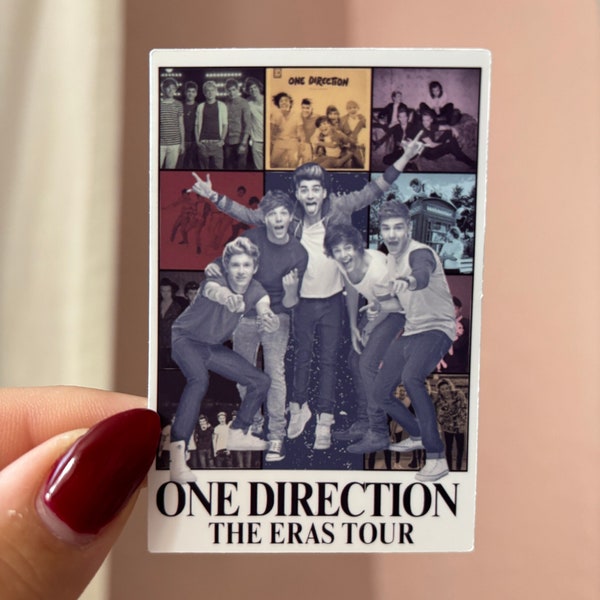 One Direction Sticker | Eras Tour | Tour Sticker| 1D fans | Directioner | Holographic