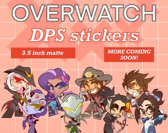 Overwatch DPS Stickers // OW2