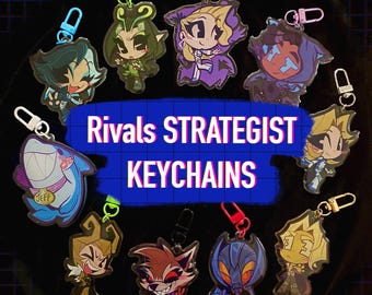 Marvel Rivals Support Keychains
