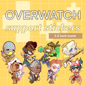 Overwatch Support Stickers // OW2