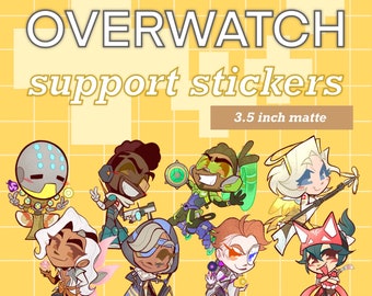 Overwatch Support Stickers // OW2