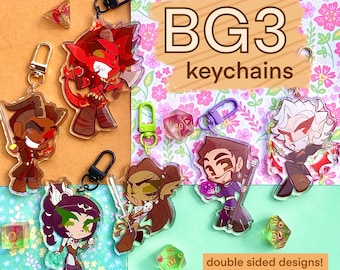 Baldur’s Gate 3 Keychains  // BG3