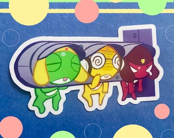Frog Stoplight Sticker