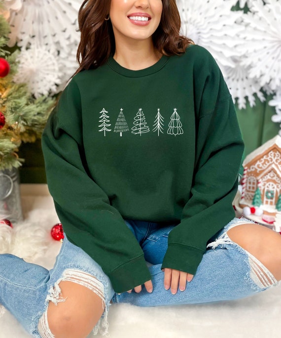 Oversized top christmas sweatshirt