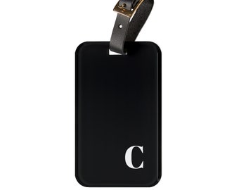 Personalized Luggage Tag - C Initial