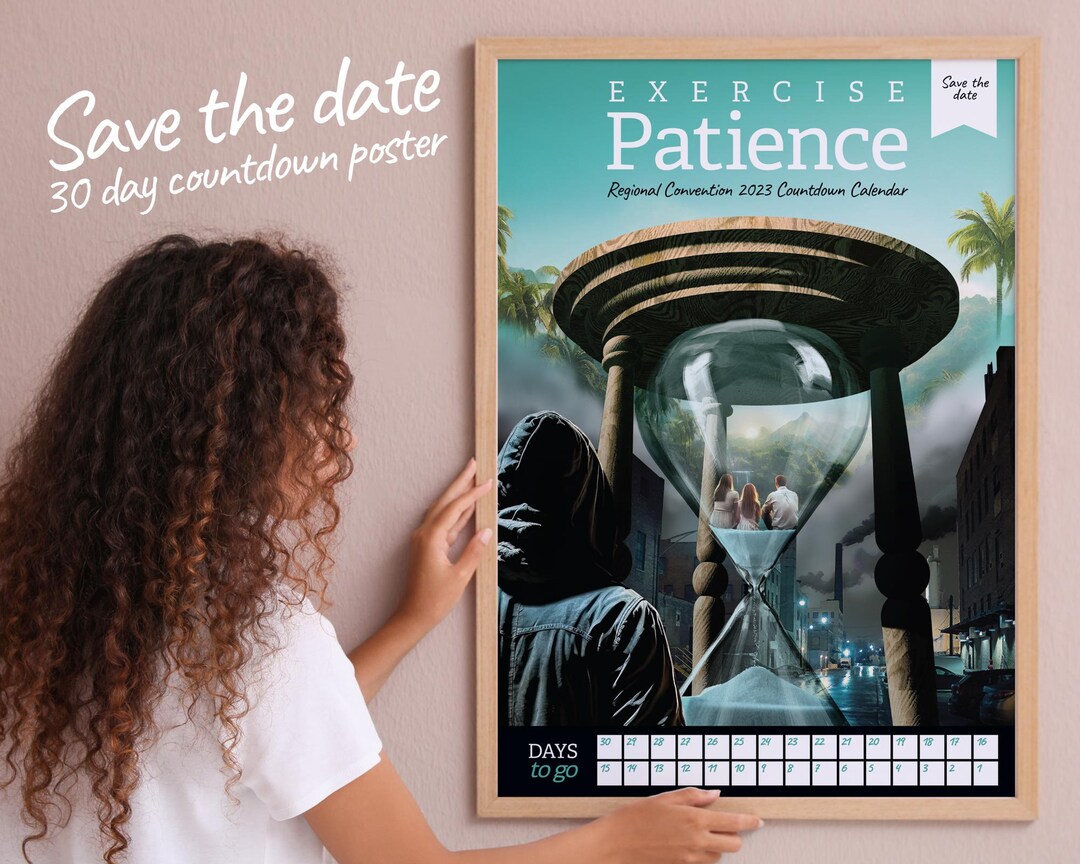 2023 Exercise Patience Convention of Jehovahs Witnesses Etsy