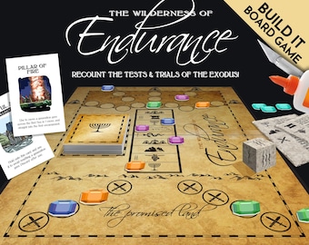 Wilderness of Endurance Bible Board Game: Family Worship (Digital Download)