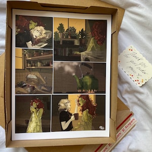 Harlivy Morning Tea Art Print