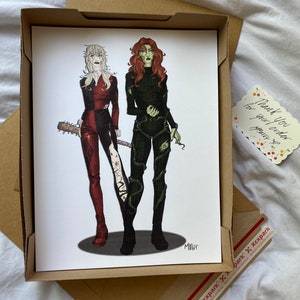 Harlivy Outfits 1 Art Print