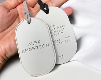 Personalised Luggage and Travel Luggage Tag, Wedding Favors, Luggage Name Tag, Custom luggage tags, Gift for Mom, Gift for Wife