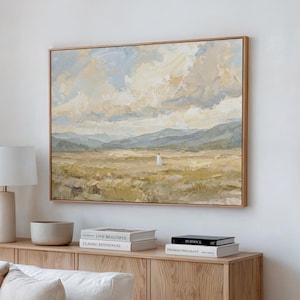 Jezus verlaat de 99 verloren schapen ingelijste canvas print goede herder kunst aquarel schilderij Jezus kunst christelijke poster LDS Wall Art 228