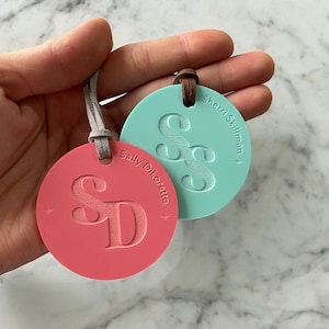 Etiquetas personalizadas para equipaje ligero y mochila escolar, regalos de boda, etiquetas para dama de honor, regalos para maestros, etiquetas de viaje, regalos para mamá, regalos para esposa