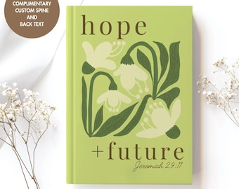 Personalisiertes christliches Journal, Gebetstagebuch, Dankbarkeitstagebuch, christliche Geschenke, Taufe Geschenk, Bibel, Briefkastengeschenk, Andachts Journal