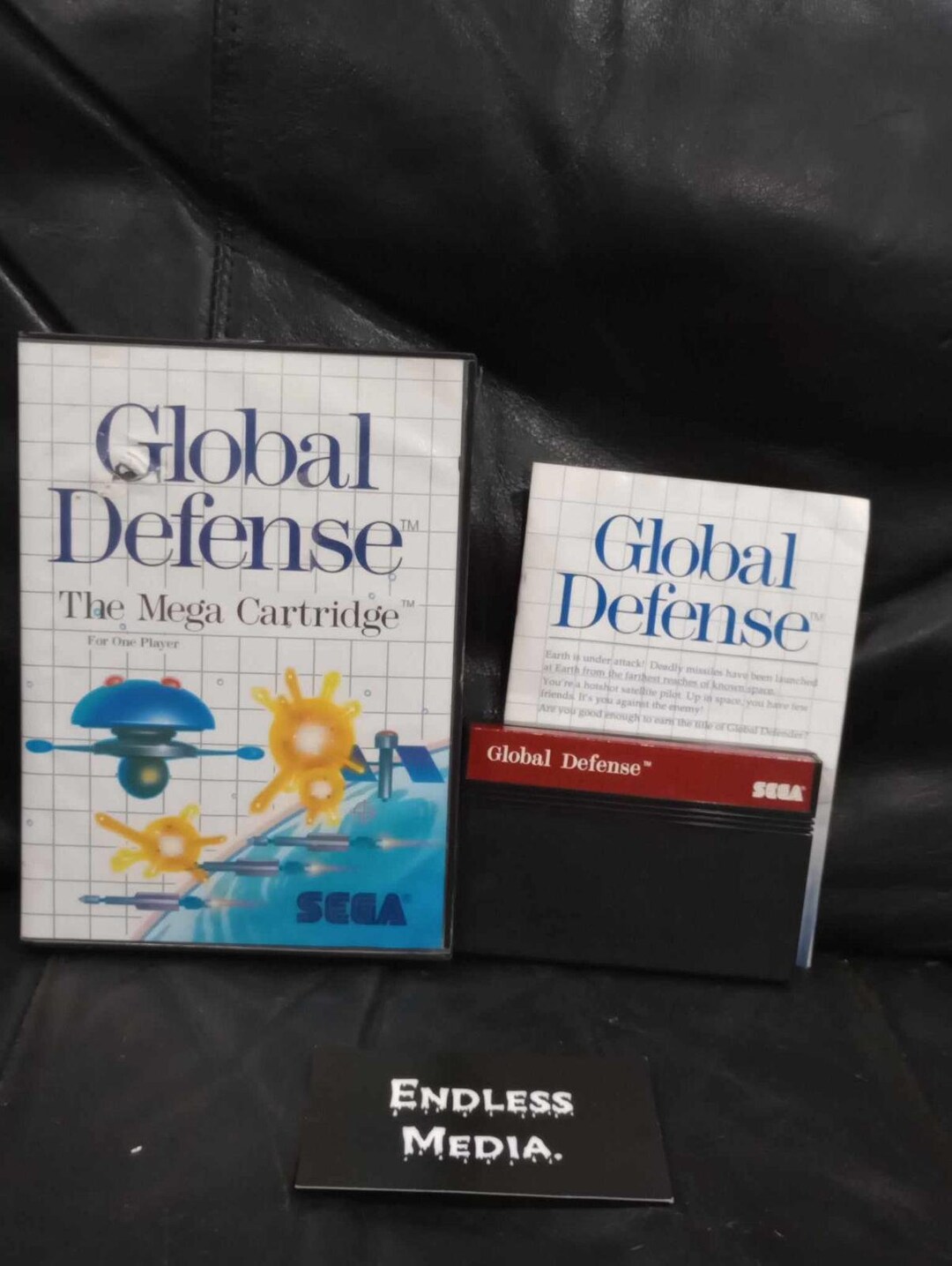 Jeux Console Sega Master Système - global defense - (PAL